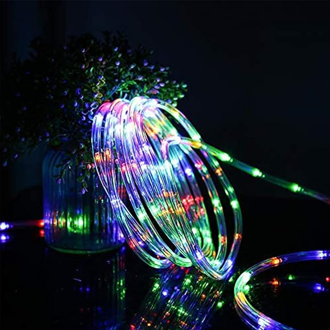 50ft 360 LED Rope Lights Outdoor, Connectable and Flexible Tube Lights - Image 2