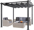 VEVOR 10'x10' Outdoor Retractable Pergola by VEVOR