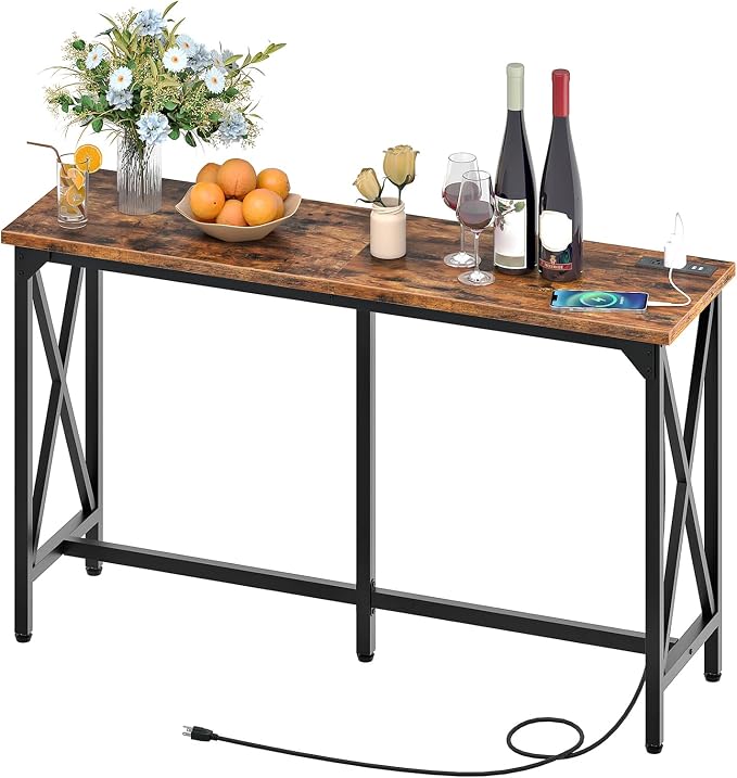 55'' Bar Table, Kitchen Dining Table - Image 9