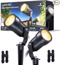 HIBOITEC LED Low Voltage Landscape Spotlights，IP65 Waterproof Outdoor Spot by HIBOITEC