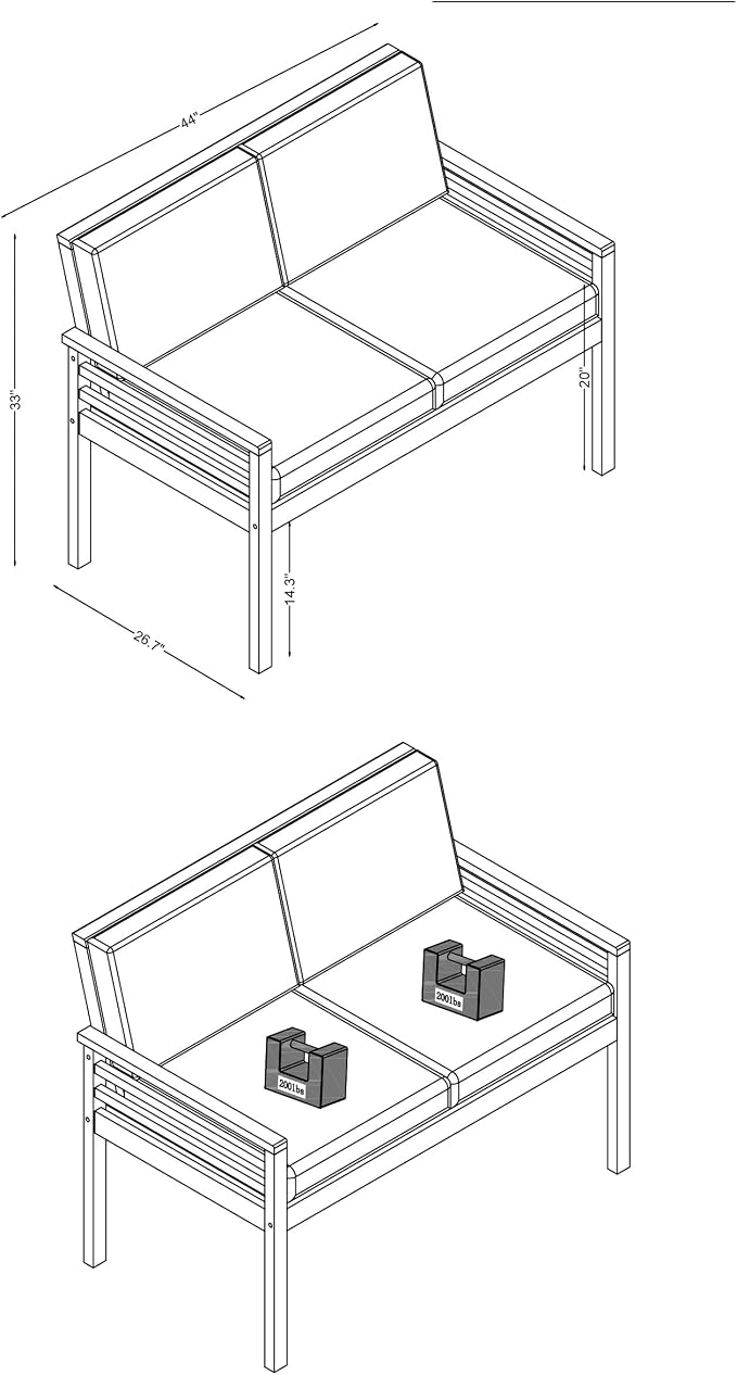 Okemo 4-Piece Patio Set - Image 5