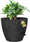 12 Inch Large Self Watering Pots, Flower Pots by Unknown