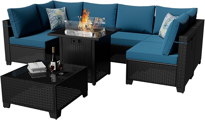 8 Piece Patio Furniture Set - Image 8