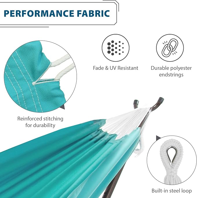 Vivere Double Cotton Hammock - Image 5