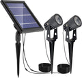 SUNLONG Solar Lights Outdoor Waterproof Solar Powered Spot Lights Aluminum by MakeYournightBrightandWarm