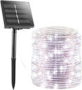 Solar Rope String Lights Outdoor 72Ft 200 Led Waterproof Solar Powered Fairy by Brightown