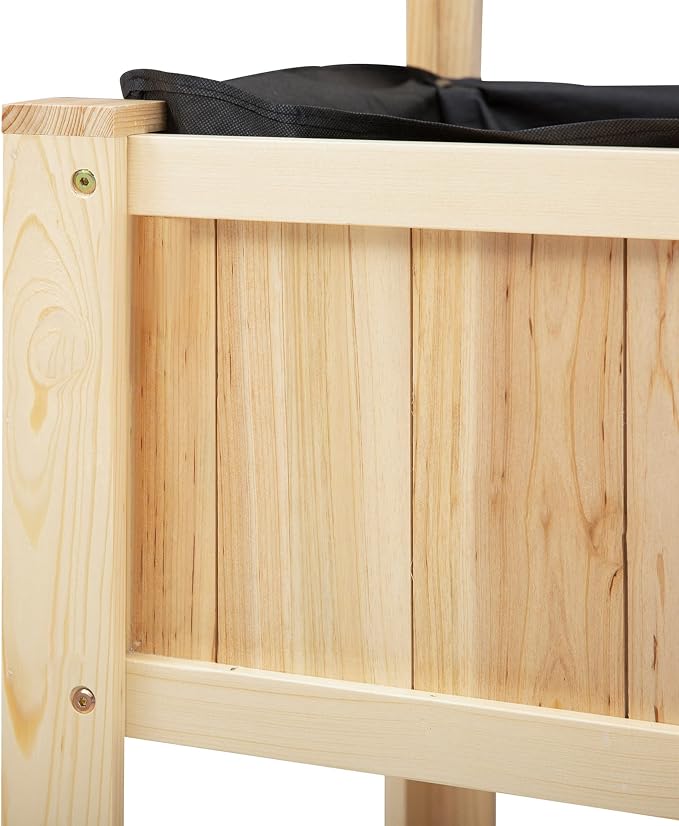 Outsunny 47'' Wooden Raised Garden Bed - Image 6