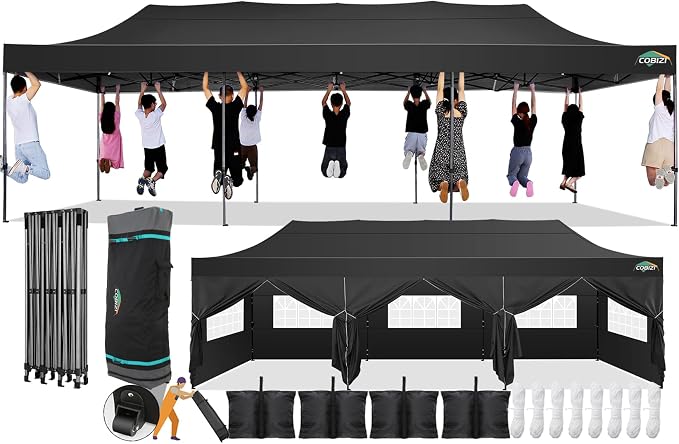 COBIZI 10x30 Pop Up Canopy by COBIZI