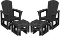 SERWALL Outdoor Glider Chair Set of 2 by SERWALL