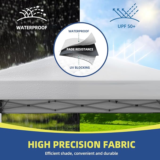10x10 Durable Pop up Canopy Tent - Image 5