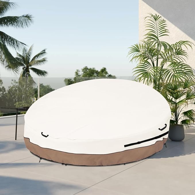 Heavy Duty 600D Waterproof Outdoor Daybed Cover - Image 7