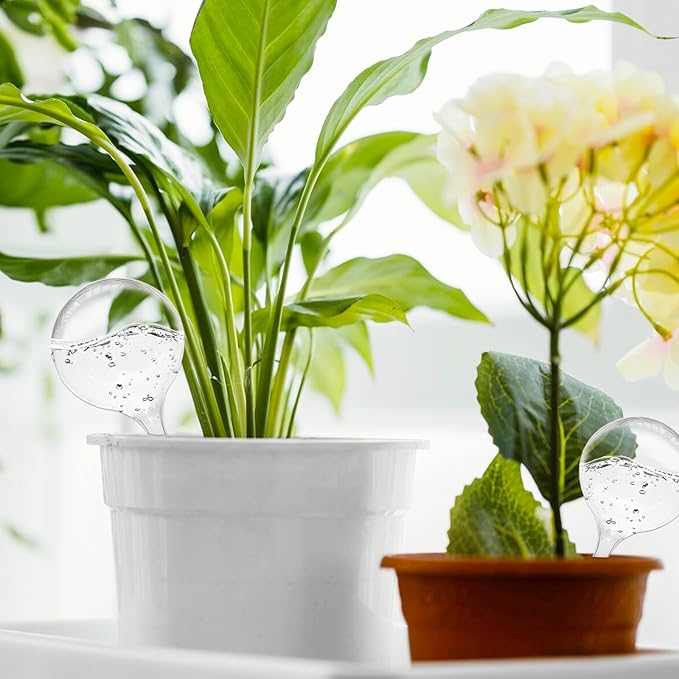 20 PCS Clear Plant Watering Globes, Plastic Watering Bulbs, Self Watering - Image 7
