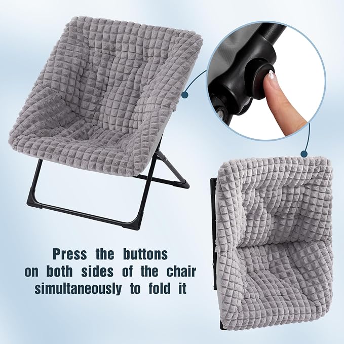 HollyHOME X-Large Saucer Chair - Image 7