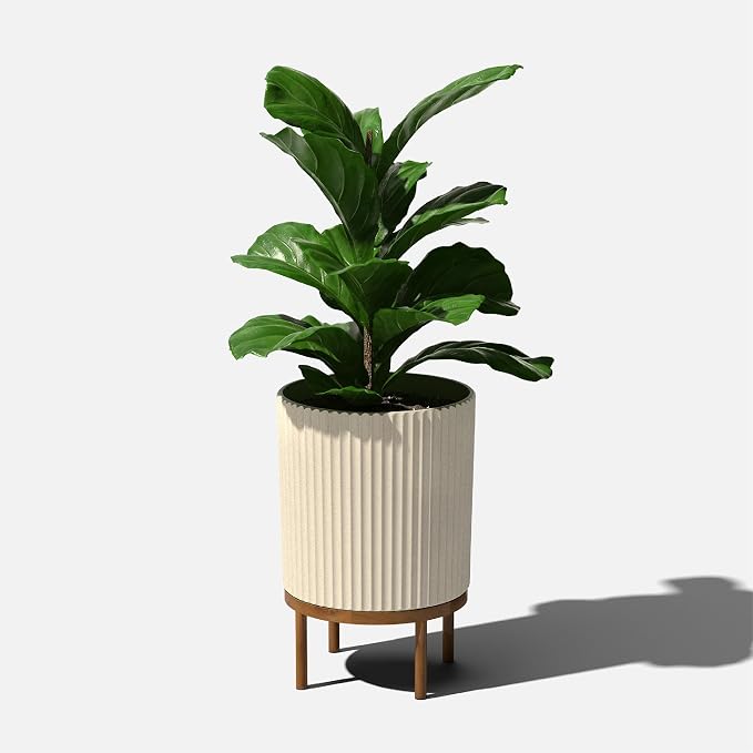 Veradek Demi Series Round Planter w/ Stand - Image 9