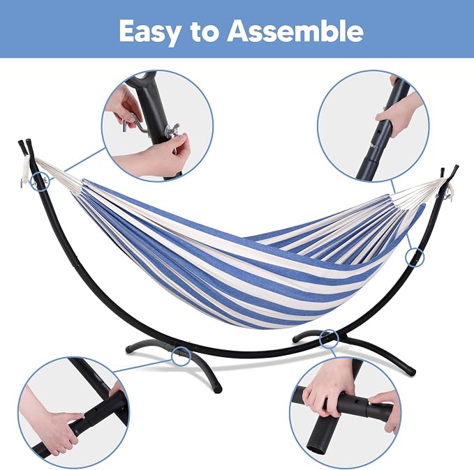 SUNCREAT Backyard Hammock with Frame, Hammock Frames - Image 4