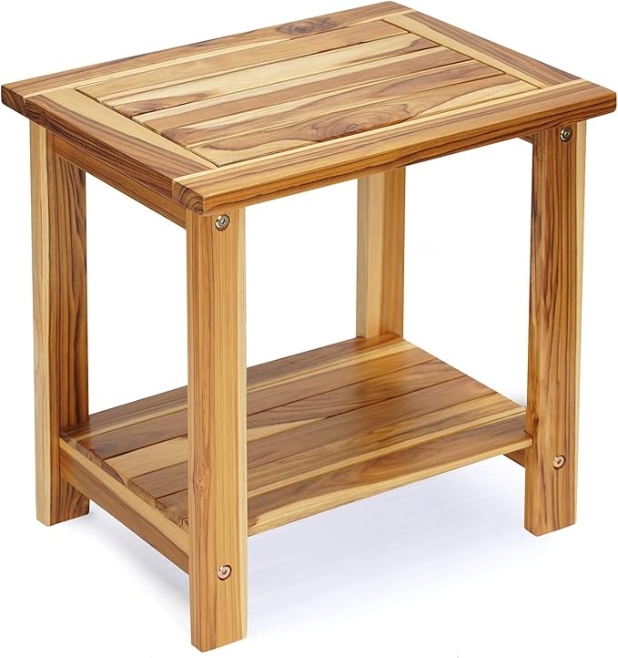 Adirondack Side Table – Weather-Resistant Rectangular End Table by AN68-Home-Clicknow