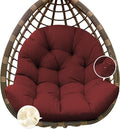 Egg Chair Cushion Replacement, Waterproof Outdoor Hanging Egg Chair Cushion by Tycdiose