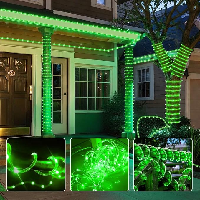 Solar Rope Light Waterproof 39FT 100LEDs Outdoor IP65 Solar String Lights - Image 4