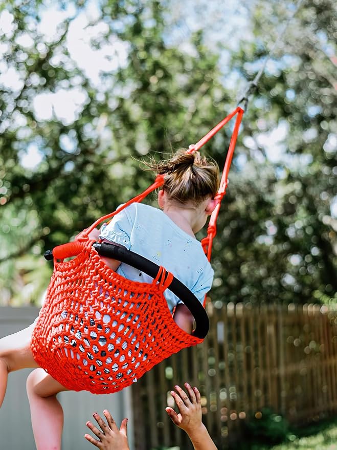 Swing Seat for Kids Heavy Duty Rope Play Secure Children Swing Set, Playground - Image 8