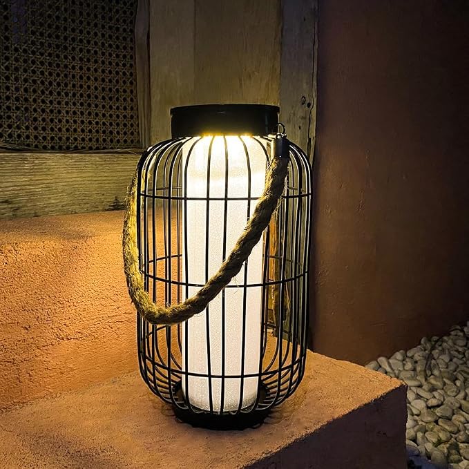 Large Outdoor Solar Lanterns Hanging Light Waterproof LED Garden Lights solar by pearlstar