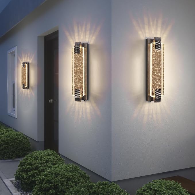 camuucci Dusk to Dawn Outdoor Light, 19.7 Inches LED Porch Lights Outdoor - Image 7
