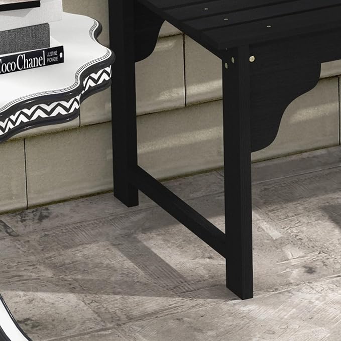 Outsunny Wooden Garden Bench, Outdoor Park Bench - Image 9