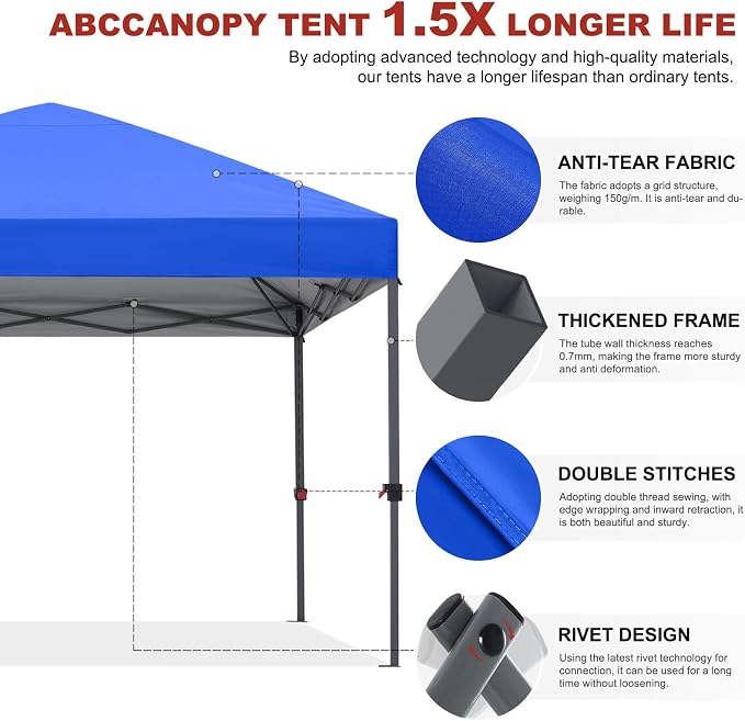 ABCCANOPY Pop Up Canopy - Image 4