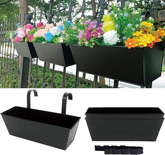3 Pcs Large Hanging Flower Pots by JFMAMJ