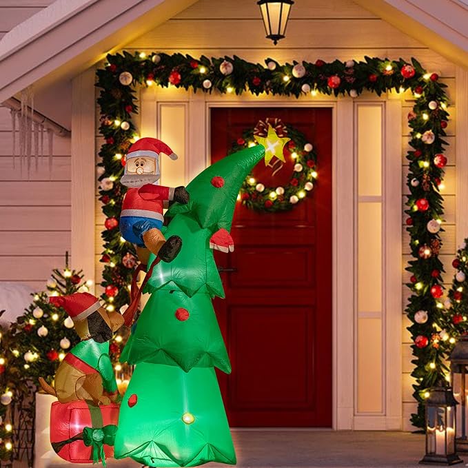 Hioasis 7 FT Christmas Inflatable Decorations - Image 3
