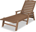 POLYWOOD NCC2280TE Nautical Arms Chaise by POLYWOOD