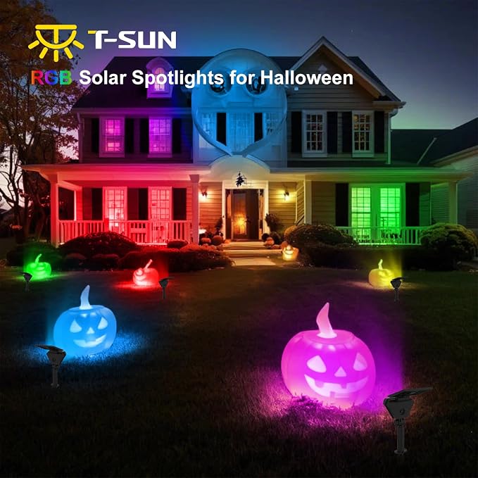 T-SUN Solar Lights Outdoor Waterproof IP65 - Image 2