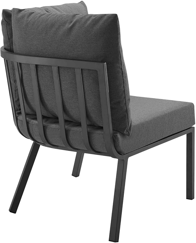 Modway Riverside Outdoor Patio Aluminum Sectional Set - Image 5
