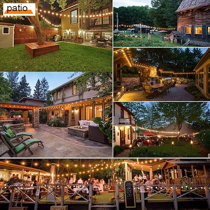 SUFEIMAS Outdoor String Lights LED 150FT - Image 6
