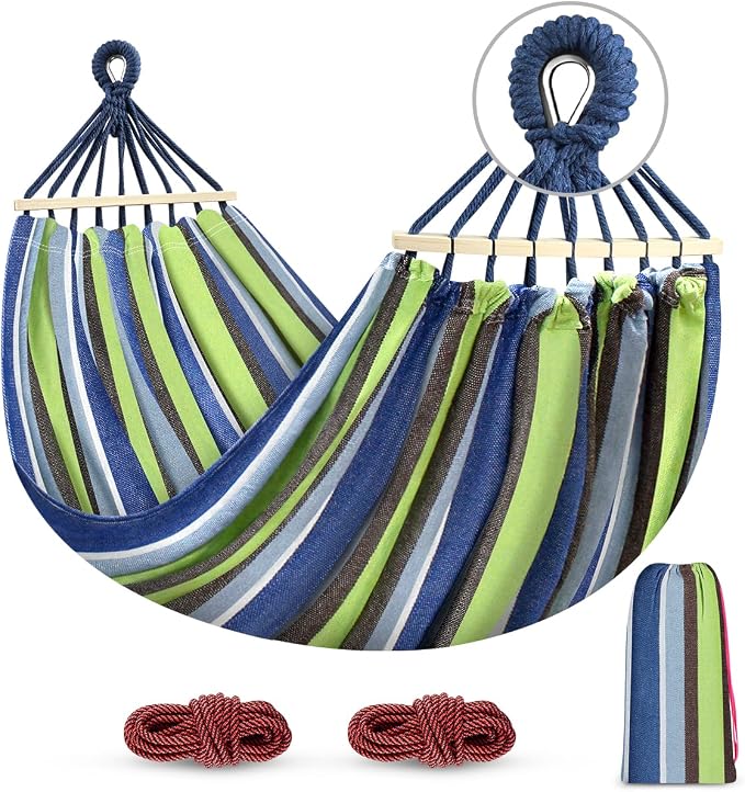 MOSFiATA Hammocks Portable Camping Hammock Upgraded 550lb Comfortable Fabric by MOSFiATA