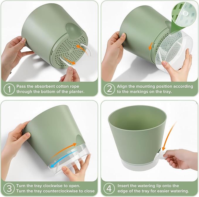 GARDIFE 2026 Upgraded Self Watering Plant Pots - Image 3