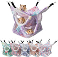 6 Pieces Rat Hammocks for Cage, 3 Layer Guinea Pig Hideout Bed, Ferret Hammocks by Covzoe
