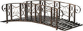 Outsunny 6' Metal Arch Backyard Garden Bridge by Outsunny