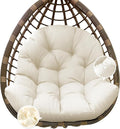 Egg Chair Cushion Replacement, Waterproof Outdoor Hanging Egg Chair Cushion by Tycdiose
