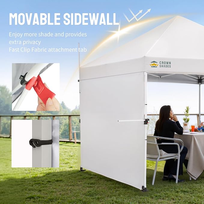CROWN SHADES 10x10 Pop Up Canopy Tent - Image 4