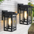 Motion Sensor Outdoor Wall Light Fixtures 2 Packs, 9.76''Waterproof Dusk to by MYHXQ