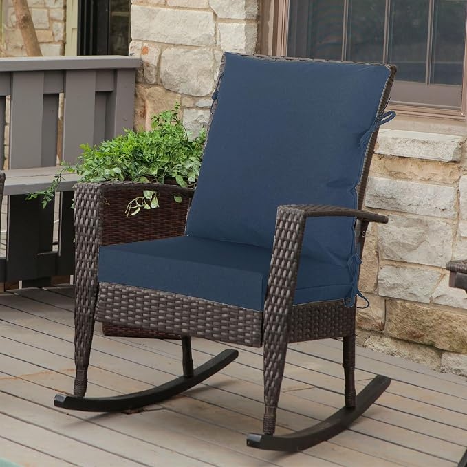 Goodgoods 20"x42" Outdoor Dining Chair cushion Set of 1 patio furniture cushion - Image 3