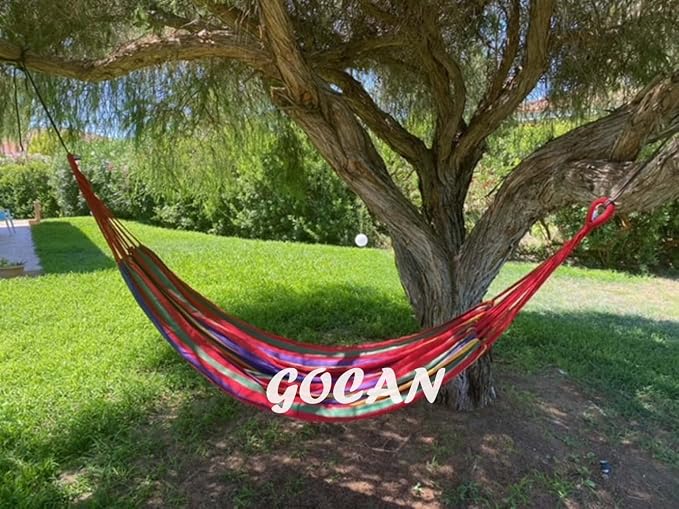 Brazilian Double Hammock 2 Person Extra Large 220x160cm Total Length 330cm Load - Image 6