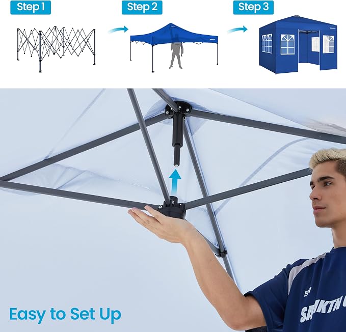 Yaheetech 10x10 FT Pop Up Canopy Tent - Image 3