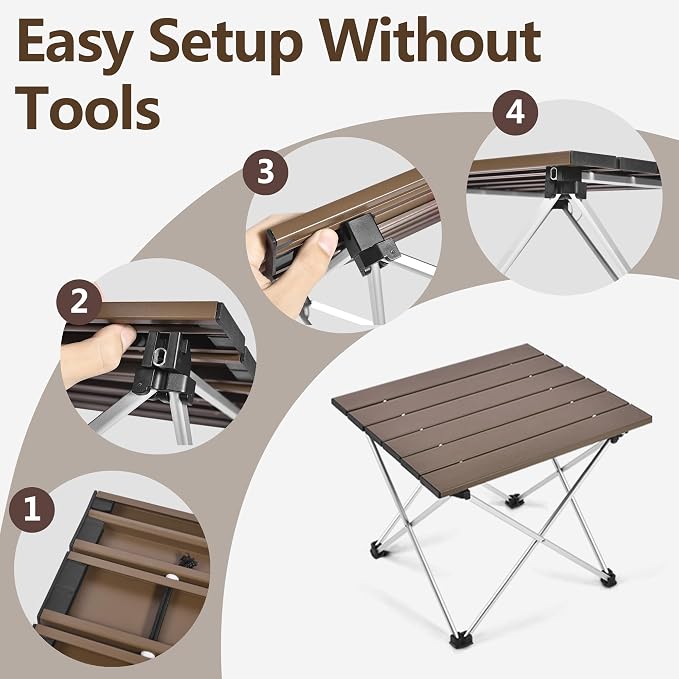 Grope Small Folding Camping Table - Image 5