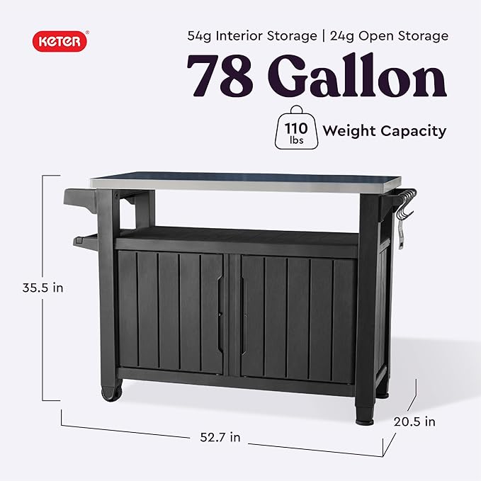 Keter Unity XL Portable Outdoor Table - Image 2