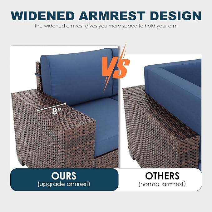 13 Piece Patio Furniture Set - Image 6