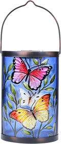 Hanging Solar Lantern Outdoor Waterproof LED Butterfly Solar Lights Decorative by MUMTOP
