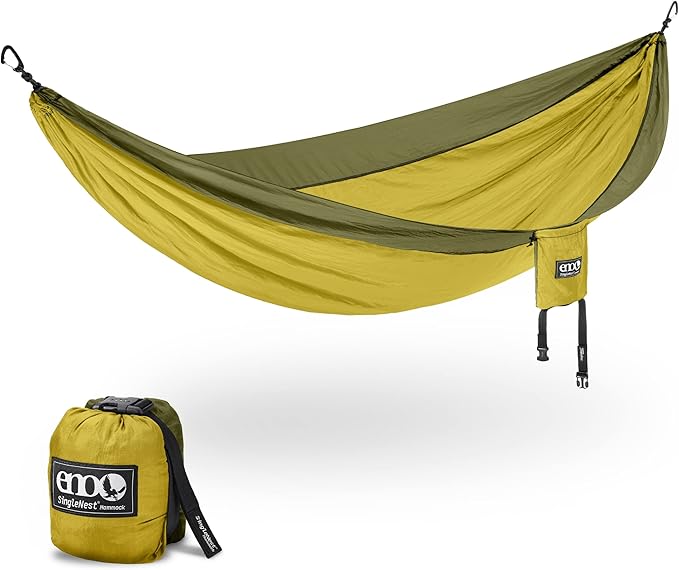 ENO, Eagles Nest Outfitters SingleNest Lightweight Camping Hammock by EaglesNestOutfitters