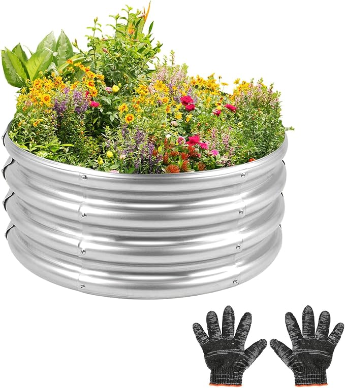 Garden Galvanized Raised Garden Bed Kit by Gardeal
