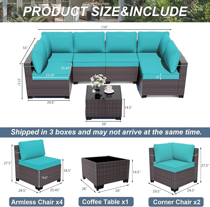 ALAULM Patio Furniture Set - Image 7